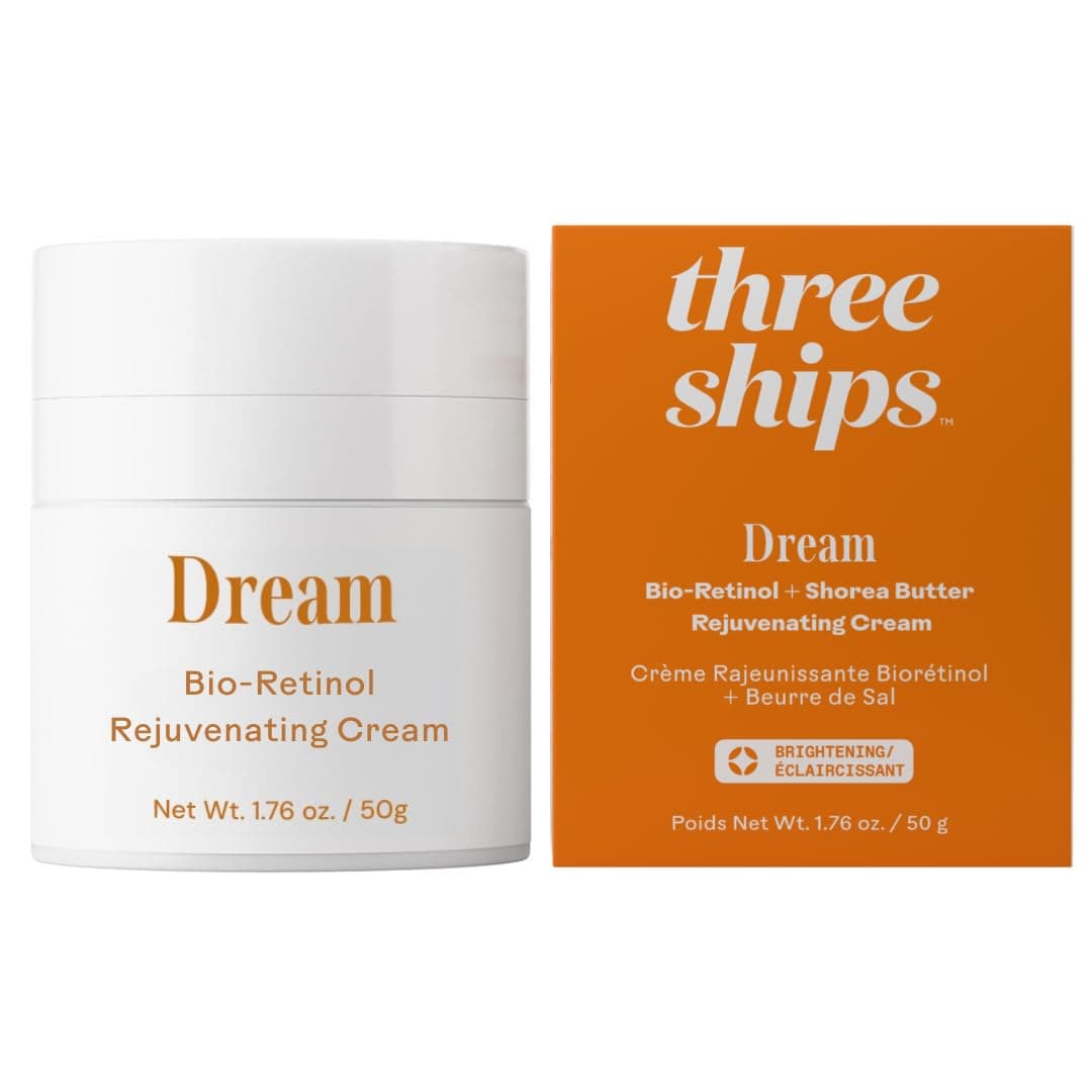 Three Ships Dream Shorea Butter Rejuvenating Night Cream with BioRetinol Intensely Hydrates to Reveal Brighter Smoother Even Toned Skin 50g