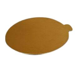 Packaging Wala 8 Piece Total Golden Mousse Cake Boards Cake Paper Plates Dessert Board Base Grease for Wedding Birthday 775 InchPack of 20