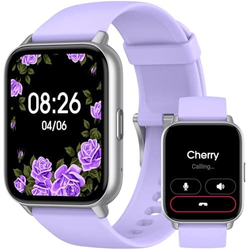 Smart Watch AnswerMake Call for Women Men Fitness Tracker with Heart Rate Blood Oxygen Sleep Tracker IP68 Waterproof Fitness Watch Step Calorie Counter Pedometer Compatible iPhone Android