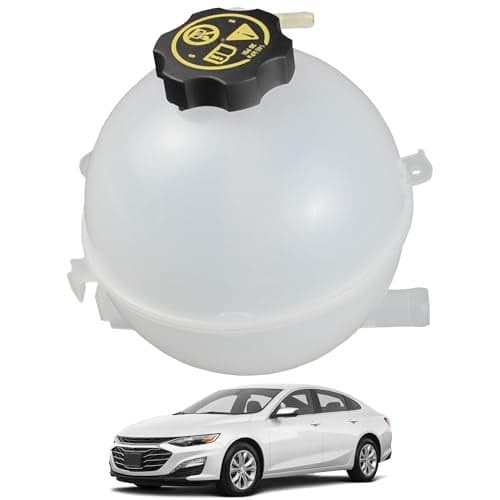 YzusGomumu 603-861 Coolant Expansion Reservoir Tank With Cap Compatible With 2016-2021 Cadillac XT4 XT5 XT6 Chevrolet Blazer Equinox GMC Acadia Terrain Buick LaCrosse Regal Sportback Replaces 23386455