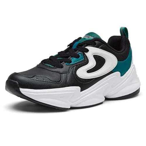 Campus Men's Stardust Sneakers BLK/T.BLU - 8UK/India