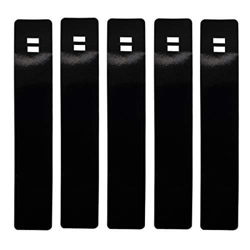 DIY Crafts Pack of 100Pcs 50x2, Black Color, 50Pcs/lot 23cmx4cm As Image Jewellery Display Cards for Necklaces Jewellery-Making Display (Pack of 100Pcs 50x2, Black Color)