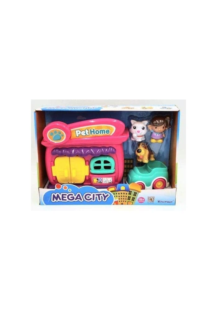 Keenway Pet Shop Mega City Play Set