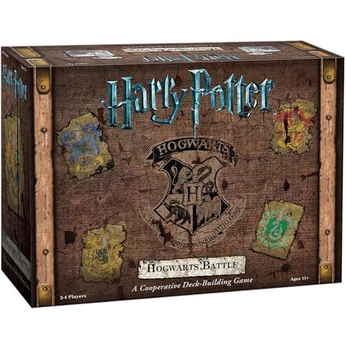 USAOPOLY Harry Potter Hogwarts Battle Cooperative Deck Building Card Game Official Licensed Merchandise Board Great Gift for Fans Movie artwork For 132 months to 1188 months