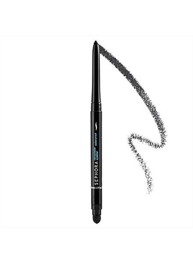 Retractable Waterproof Eyeliner 09 Glitter Black