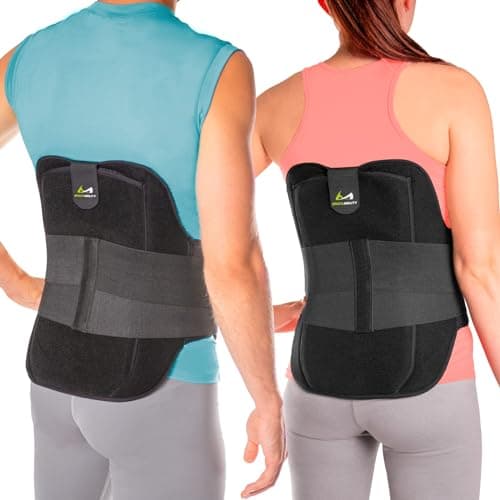 BraceAbility LSO Back Brace for Women and Men - Medical-Grade Lumbar Brace for Herniated Disc, Sciatica, Spinal Stenosis, Spondylolisthesis, Post-Surgery Recovery, Hot and Cold Therapy (L)