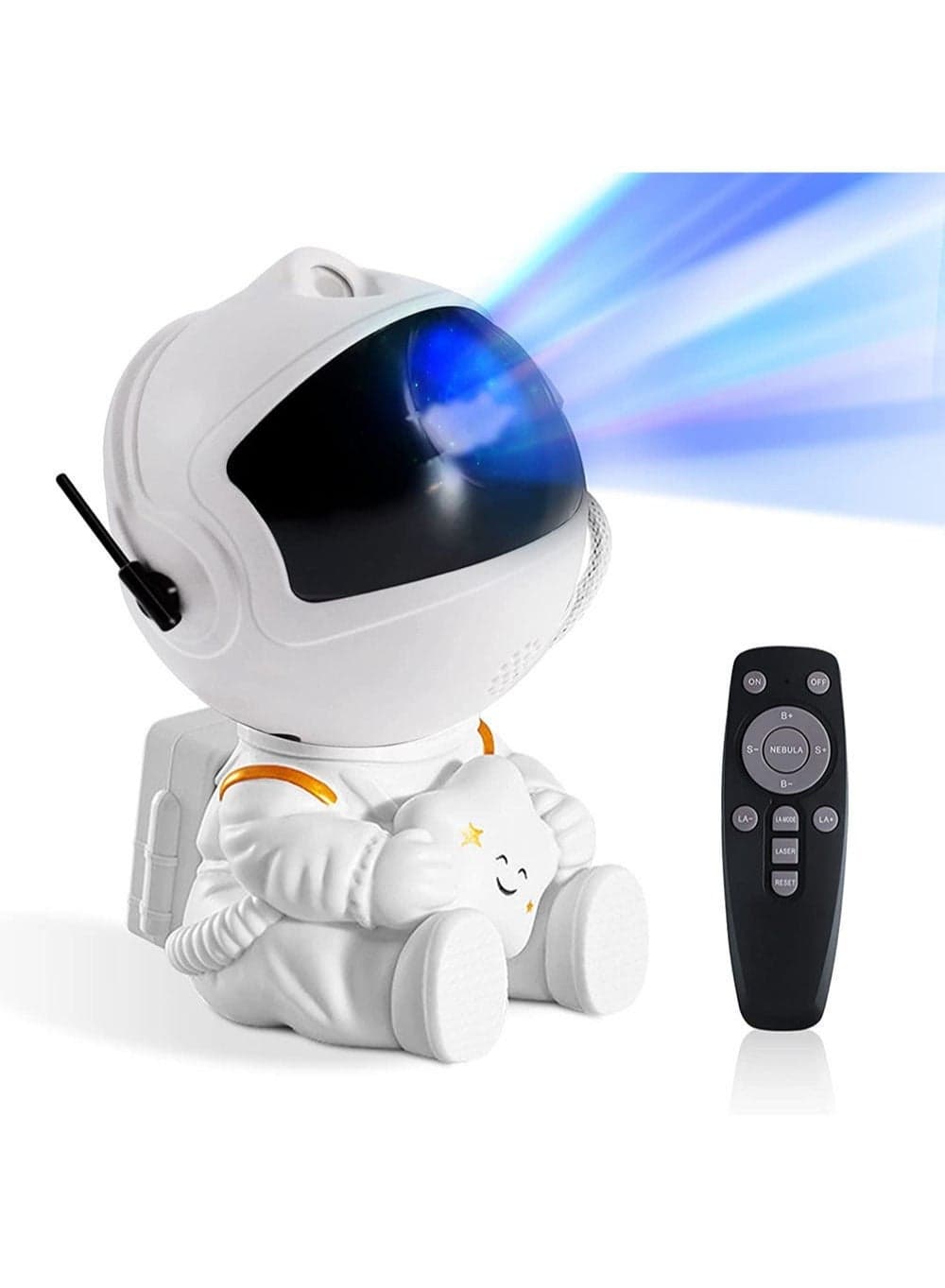 Astronaut Star Projector Nebula Galaxy Projector Night Light 360°Rotation Magnetic Head Nebula Lamp For Bedroom Kids Room Ceiling Room Decoration