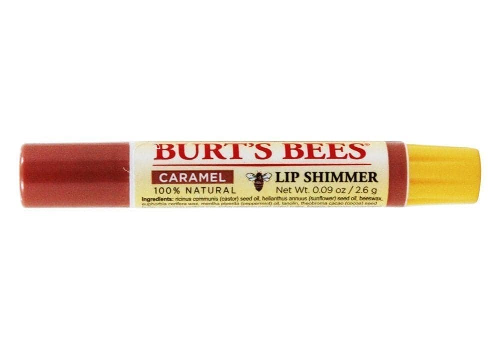 Burts Bees Lip Shimmer Caramel 009 oz