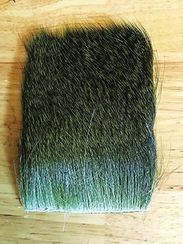 Creative Angler Deer Hair Fly Fishing Accessories - Natural and Dyed from The Belly of The Deer - Brightly Colored Fly Fishing Equipment for Fly Fishing Hooks - Great for Any Fishing Tackle Box