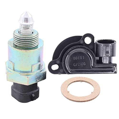 NewYall TPS Throttle Position Sensor and IAC Idle Air Control Valve for Chevrolet GMC S10 Blazer C1500 C2500 C3500 K1500 K2500 K3500 P3500 Camaro Caprice Sonoma Yukon Jimmy 19911995