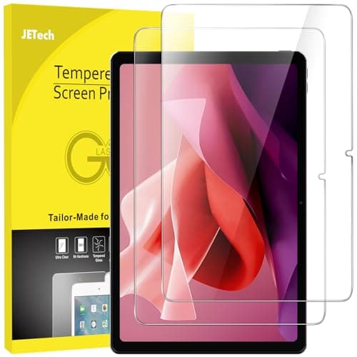 JETech Screen Protector for Lenovo Idea Tab ProYoga Tab Plus 2025 Tab P12 2023 127Inch 9H Tempered Glass Film HD Clear 2Pack