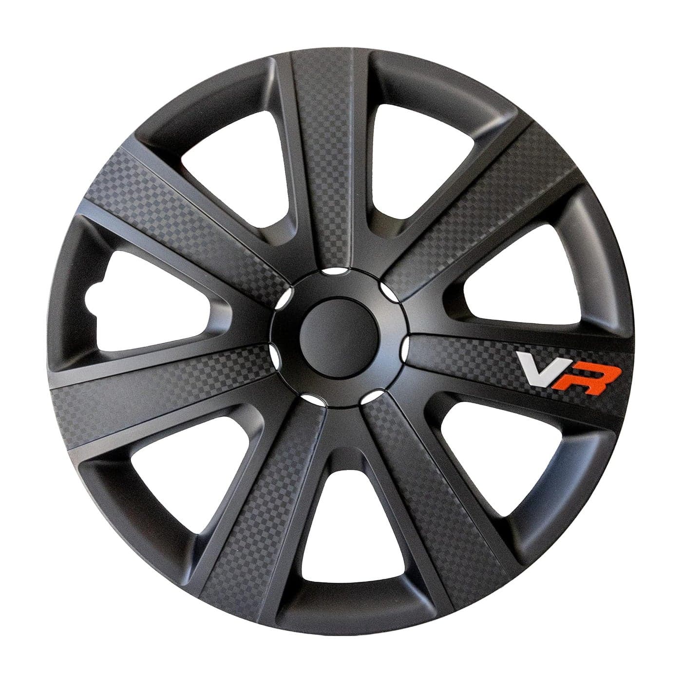 Alpena VR Carbon Vehicle Wheel Covers Premium EuropeanMade Rim Covers with 3Step Retention System Durable Hub Caps Fits Most Steel Wheels Set of 4 16 inch