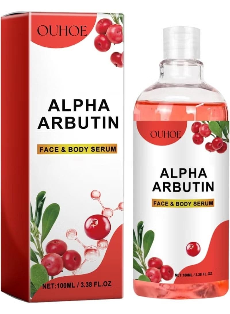 Alpha Arbutin Serum for Face & Body,Pigmentation & Dark Spot Serum Lightweight,100ml