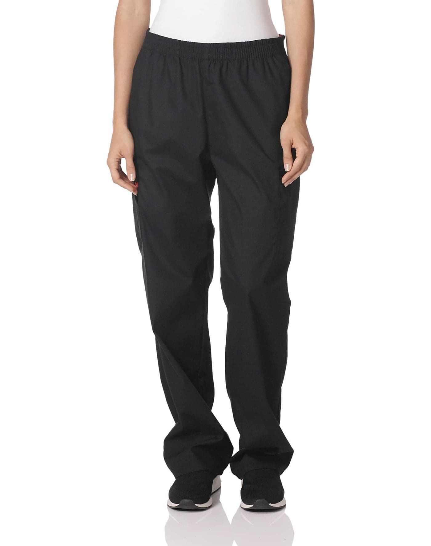 Dickies Women's Tall EDS Signature Missy Fit Pull-On Cargo Pant, Black, Small/Tall