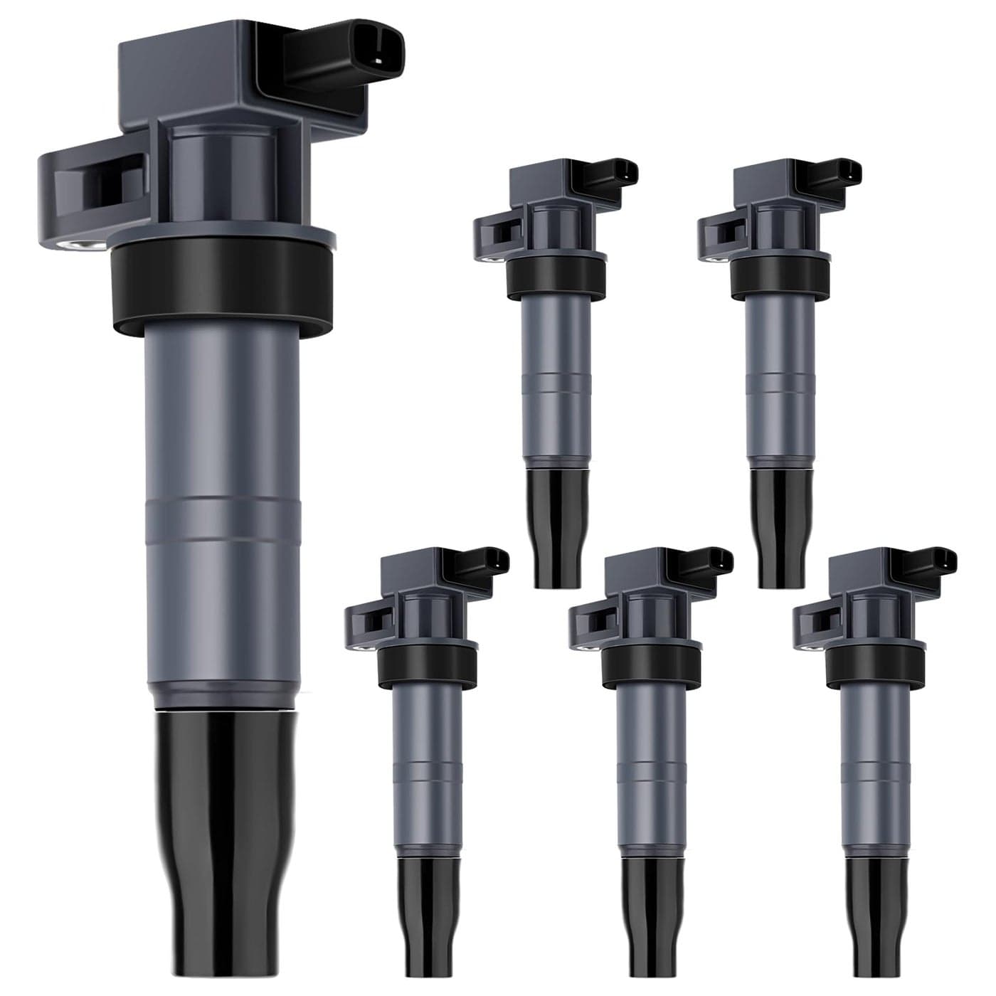 SCITOO Ignition Coil Coils Pack fits for Kia Sorento 38L 20072009 for Sorento 35L 20112013 for Sedona 38L 20062010 for Azera 33L 20072016 UF546 IC626 521842 set of 6
