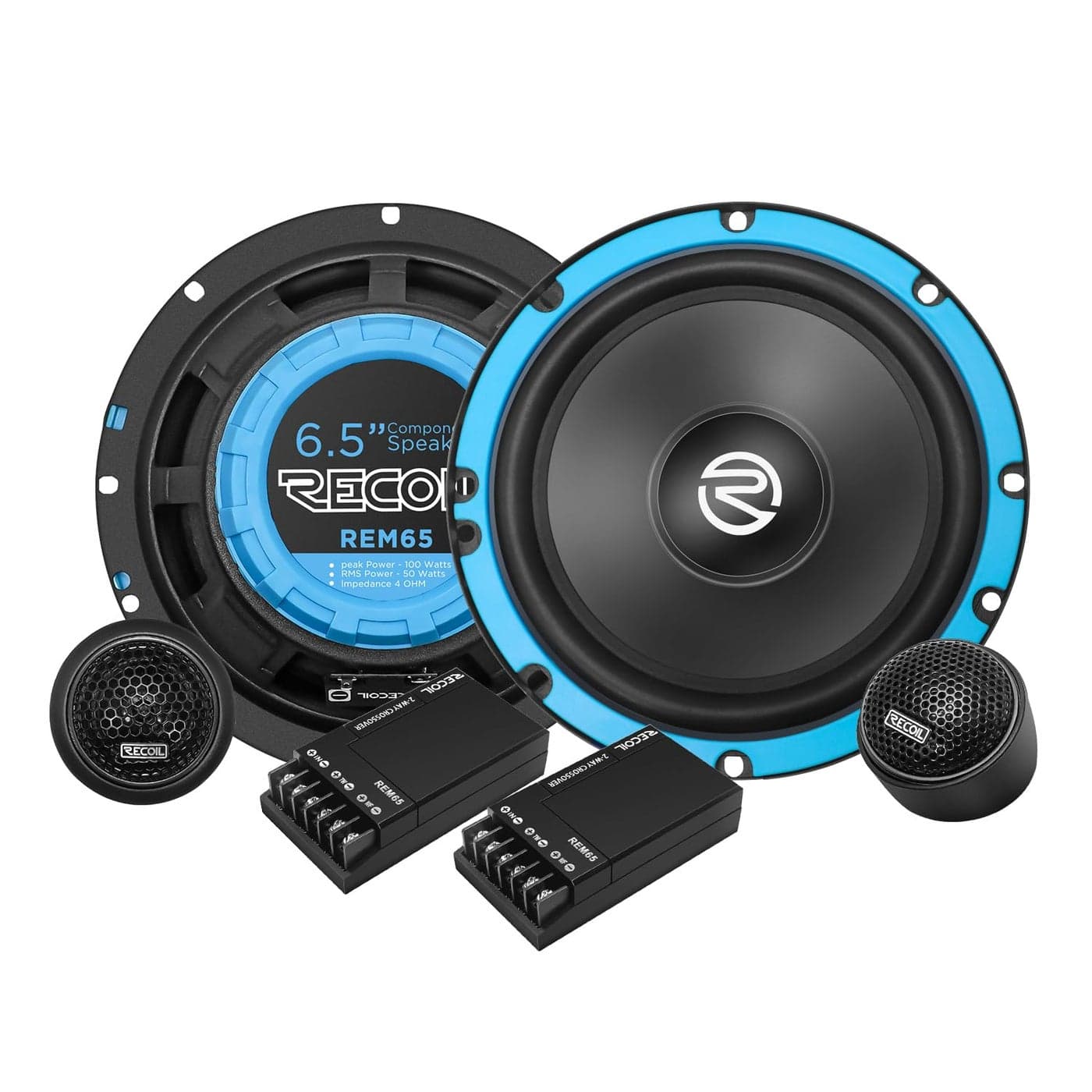 RECOIL REM65 Echo Series 65Inch Car Audio Component Speaker System
