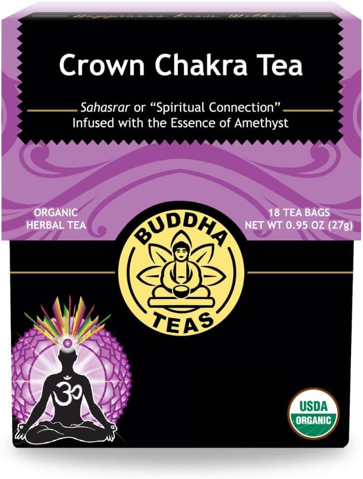Buddha Teas Organic Herbal Crown Chakra Tea