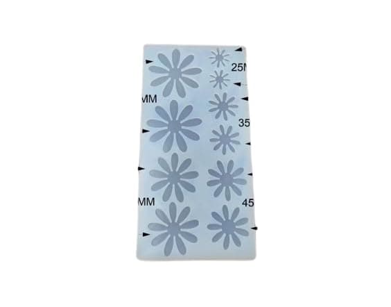 Ditya Crafts 10 Cavity 3D Flower Resin Mold Silicone Molds for Resin Casting Silicone Flower Molds for Making Home Decoration