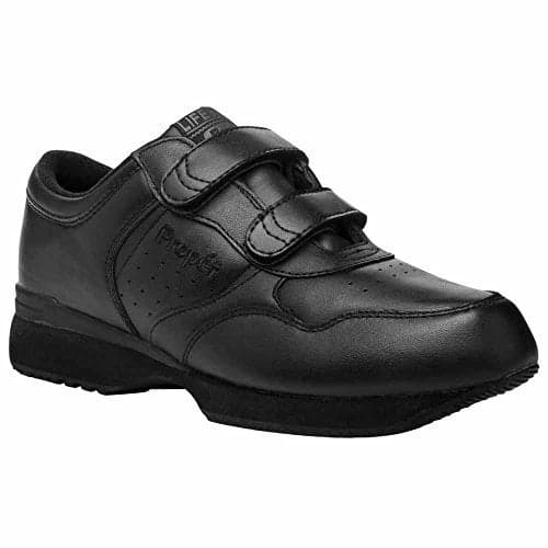 Propét mens Life Walker Strap Medicare/Hcpcs Code = A5500 Diabetic Shoe fashion sneakers, Black, 12 US