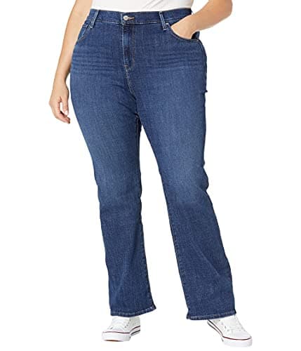 Levi's Women's 725 High Rise Bootcut Jeans, Lapis Dark Horse, 28 (US 6) S