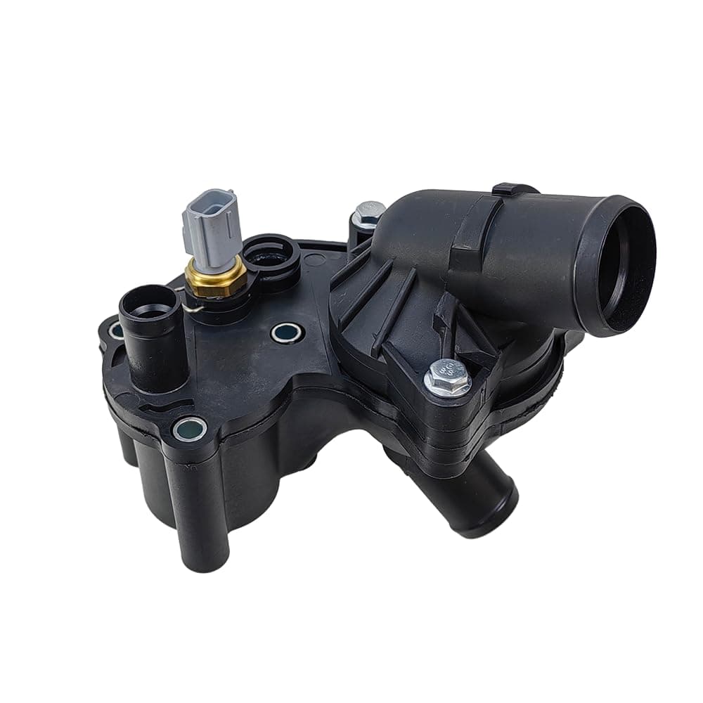 Thermostat Housing Kit Assembly wSensor Fit for Ford Explorer Mercury Mountaineer 2002 2003 2004 2005 2006 2007 2008 2009 2010 V6 40L OE 2L2Z8592AA 2L2Z8592BA 2L2Z8592BB 2L2E9K478BA 902860