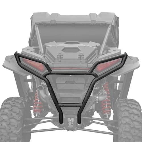 XUTVOTOR Rear Bumper for Polaris RZR XP/XP 4 1000, 1.75" Heavy Duty Steel Tube Brush Guard, Ultimate Sport Premium 2024+