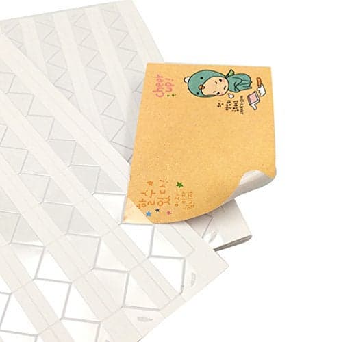 10 Sheet (1020-pack) Photo Corners Self Adhesive PVC Paper Photo Foto Corner Stickers for Scrapbooking Personal Journal (Clear)