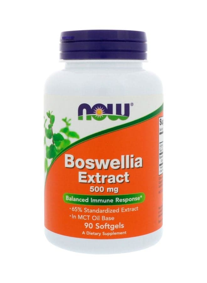 Boswellia Extract Dietary Supplement 500 mg - 90 Softgels