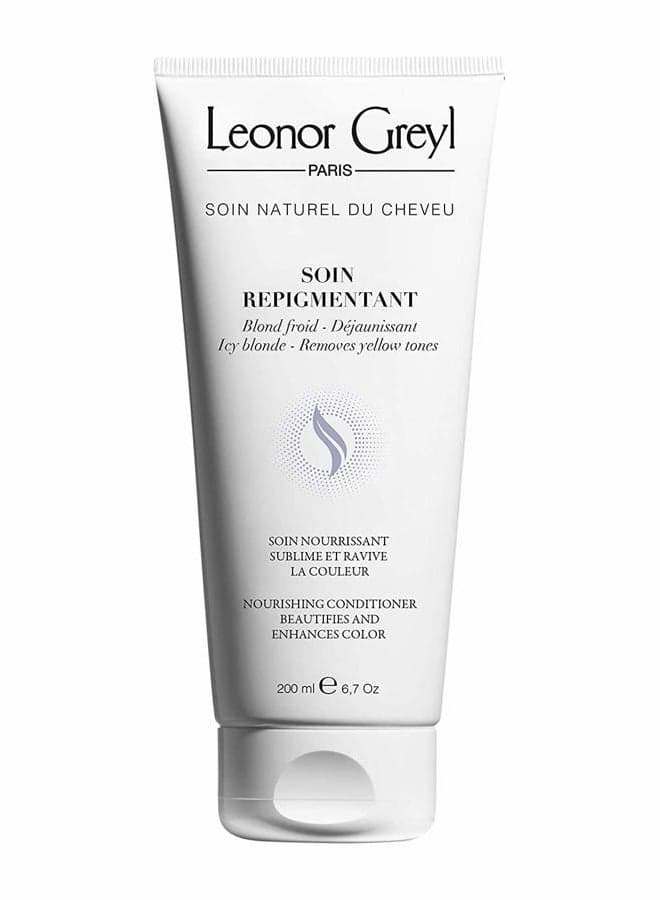 Paris Soin Repigmentant Icy Blonde - Color Enhancing Conditioner for Blonde Hair, 6.7 oz
