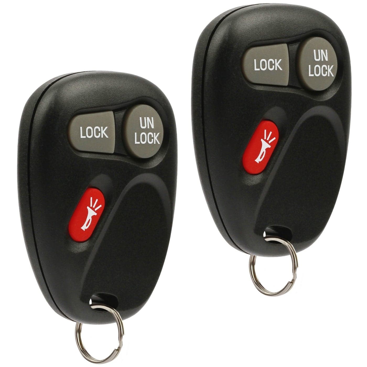 2 Keyless Entry Remote Key Fob 3 Button