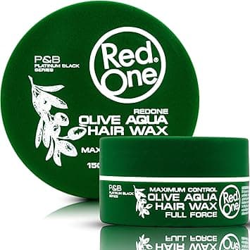 Redone Hair Styling Hair Wax Olive 1x 150ml Full Force Strong Hold Maximum Control Olive Scent Women Men Hair Wax Texturizing Wax