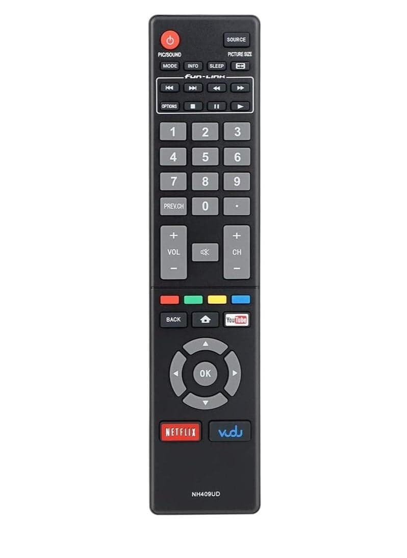 New NH409UD Replacement Remote Control fit for Magnavox LED Smart HDTV TV Sub NH419UD NH400UD NH402UD NH404UD NH405UD NH401UD NH410UP NH410UD NH416UP NH424UP NH425UD
