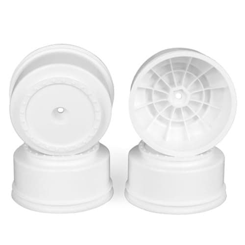 DE Racing Borrego SC WheelsKyosho Ultim Slash Rear 4x4White4pcs BS4UW