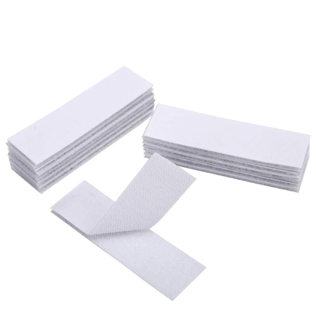 DIY Crafts Pack 120 Pcs, Hook & Loop Tape, Double Sided Sticky Hook & Loop Tape Strong Adhes (Pack 120 Pcs, Hook & Loop Tape)