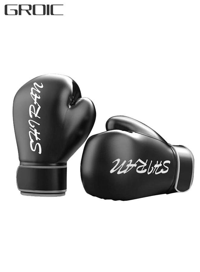 Boxing Gloves for Men & Women, Boxing Training Gloves, Kickboxing Gloves, Sparring Punching Gloves, Heavy Bag Workout Gloves for Boxing, Kickboxing, Muay Thai, MMA