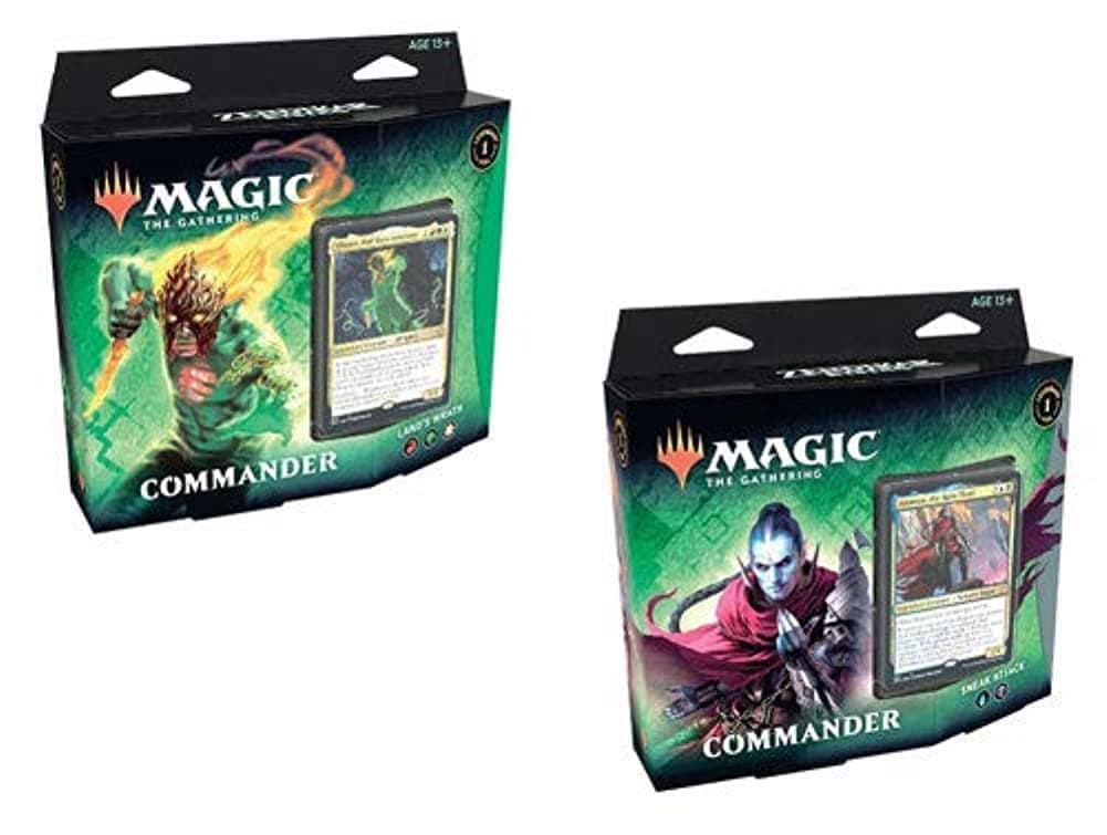 Magic The Gathering MTG Zendikar Rising Both 2020 New ZNC Commander Decks
