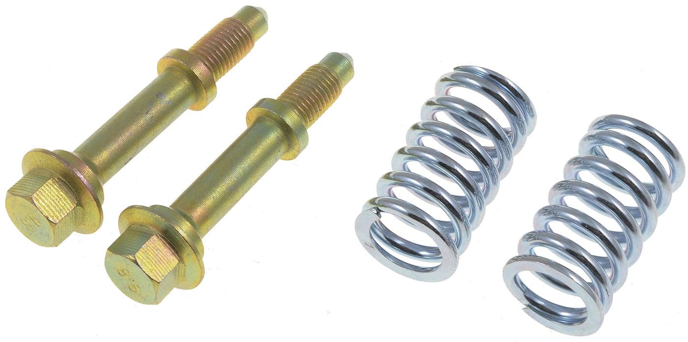 Dorman 03123 Front Manifold Bolt and Spring Kit - 3/8-16 x 1-3/4; M10-1.25 x 67mm Compatible with Select Toyota Models