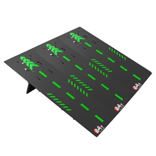 RC Car Jump Ramp Takeoff Board RC Ramp for Jumping Stunt Playset for 112 114 116 118 124 Remote Control Car Black