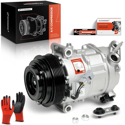 A-Premium Air Conditioner AC Compressor with Clutch Compatible with Jeep Cherokee 2014-2021 & Chrysler 200 2015-2017, 3.2L 3.6L