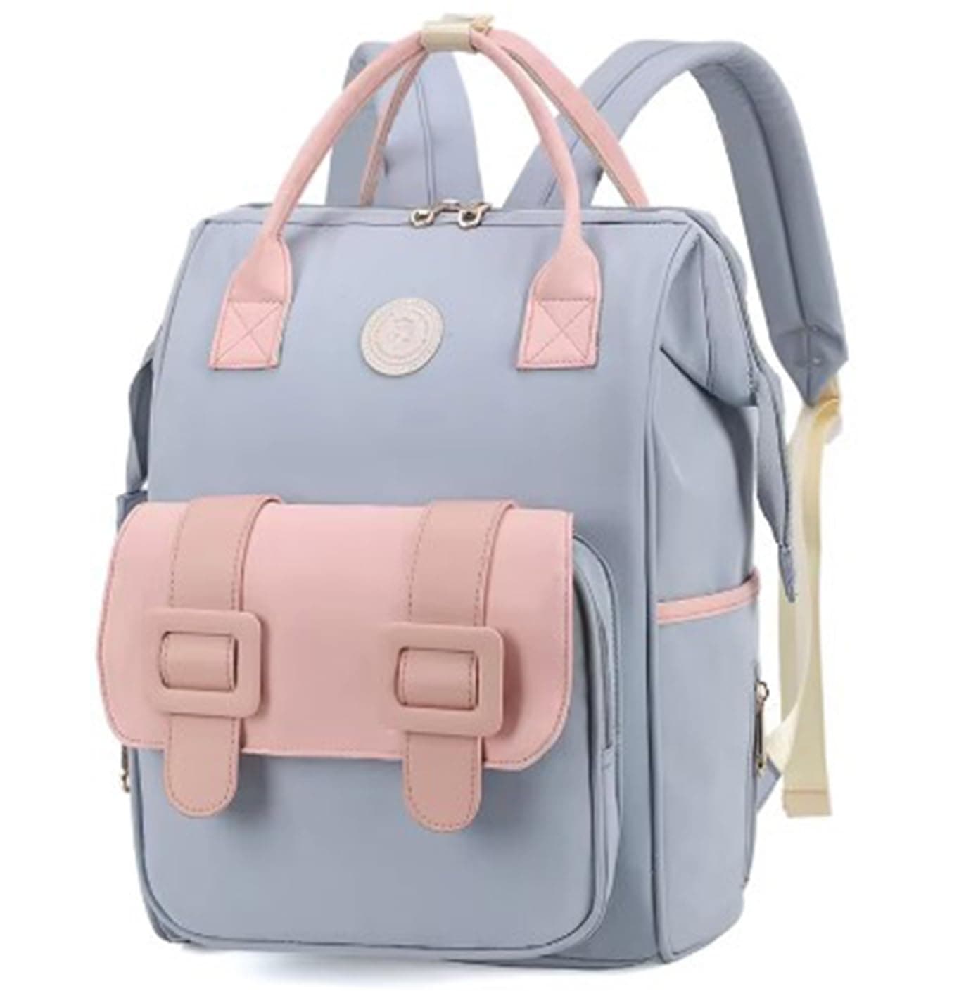 Winnies Diaper Bag For Mothers For Travel, Maternity Bag For Newborn Baby, Mother Travelling Bag, Multiple Pocket Water Resistant Hospital Bag For Moms (Sky Blue)