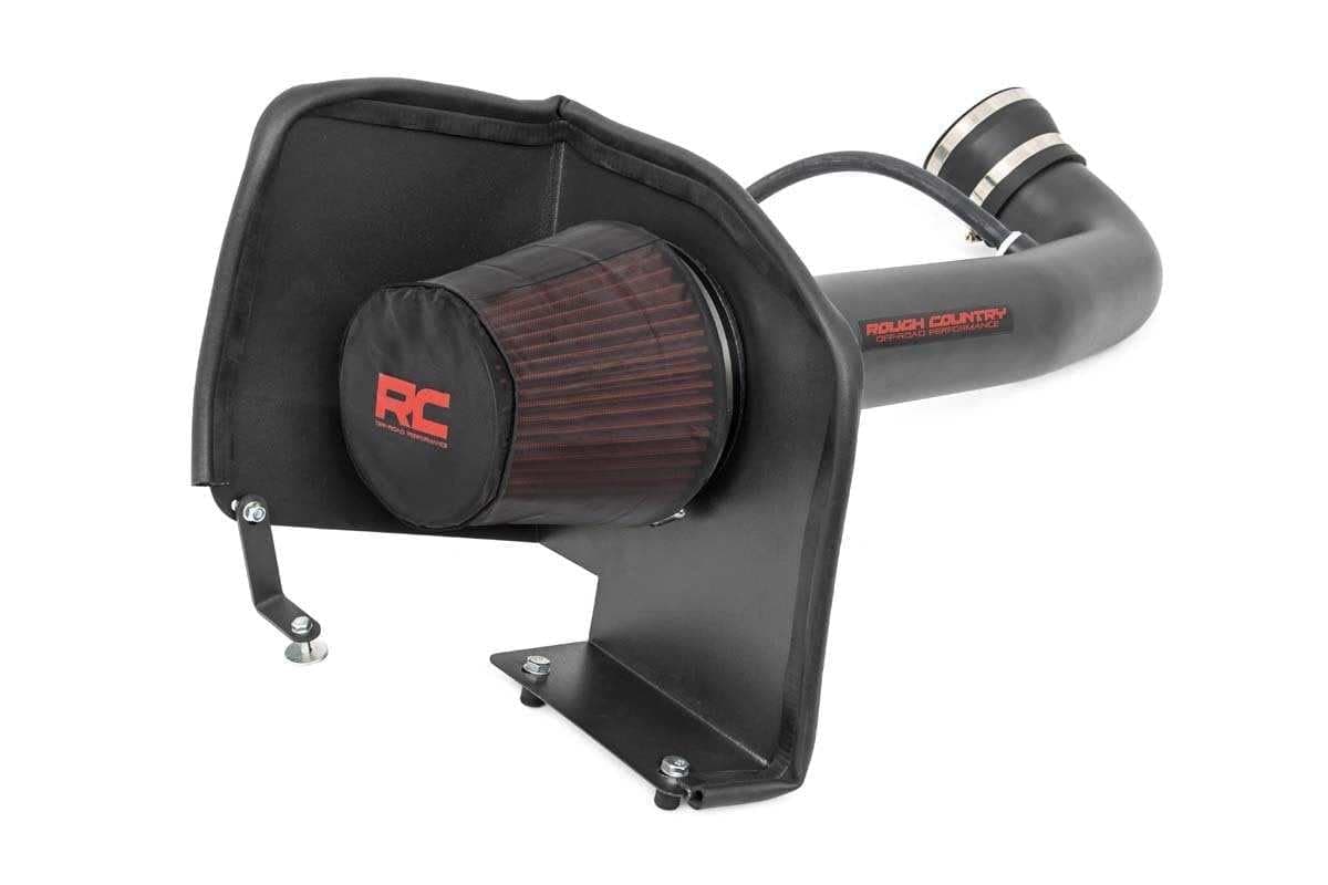 Rough Country Cold Air Intake with PreFilter Bag for Chevy Silverado GMC Sierra 1500 20092013 48L53L60L62L Increases Horsepower Towing Acceleration