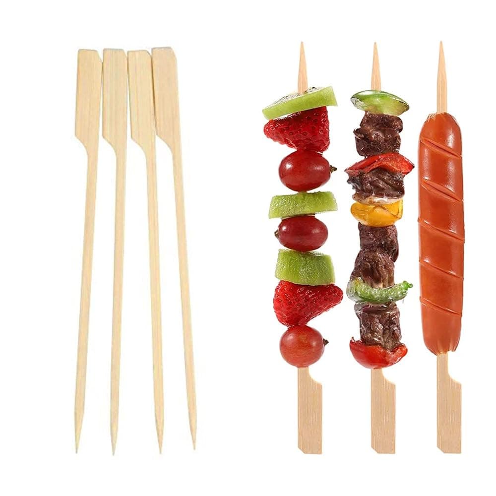 Perfect Stix Paddle Pick 6200 6 Bamboo Paddle Pick Skewers Pack of 200