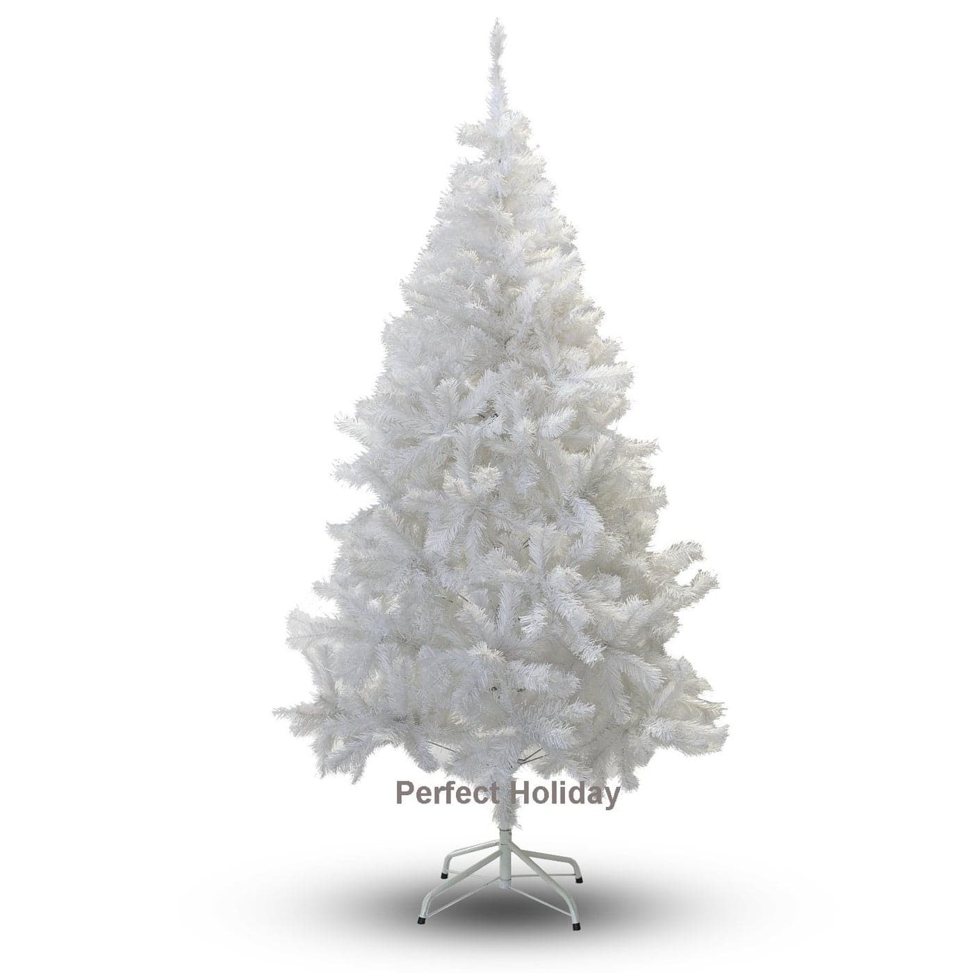 Perfect Holiday Christmas Tree 4Feet PVC Crystal White