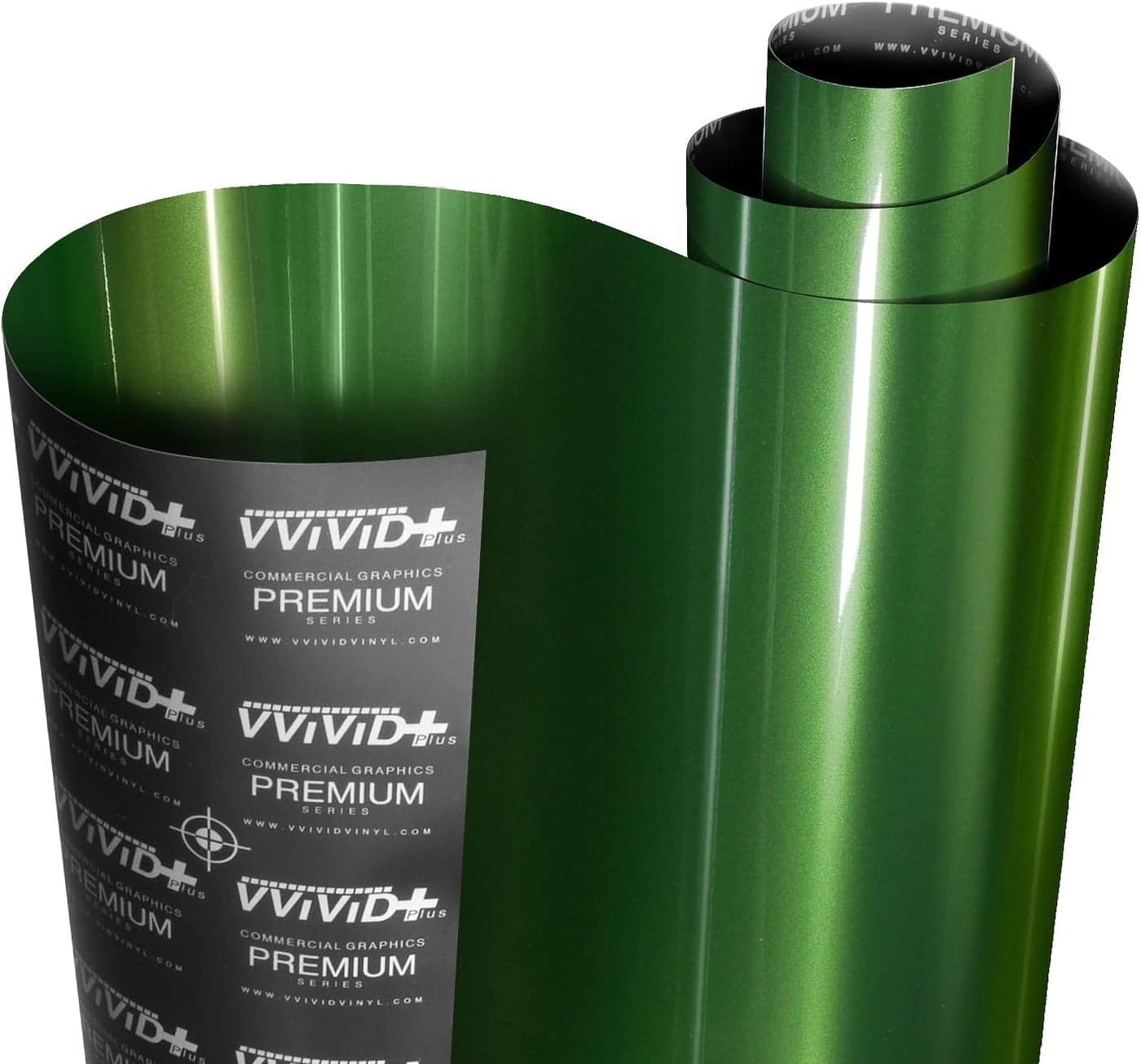 VViViD+ Ultra Gloss Sonoma Green Vinyl Car Wrap - 6ft x 5ft Premium Paint Replacement Film
