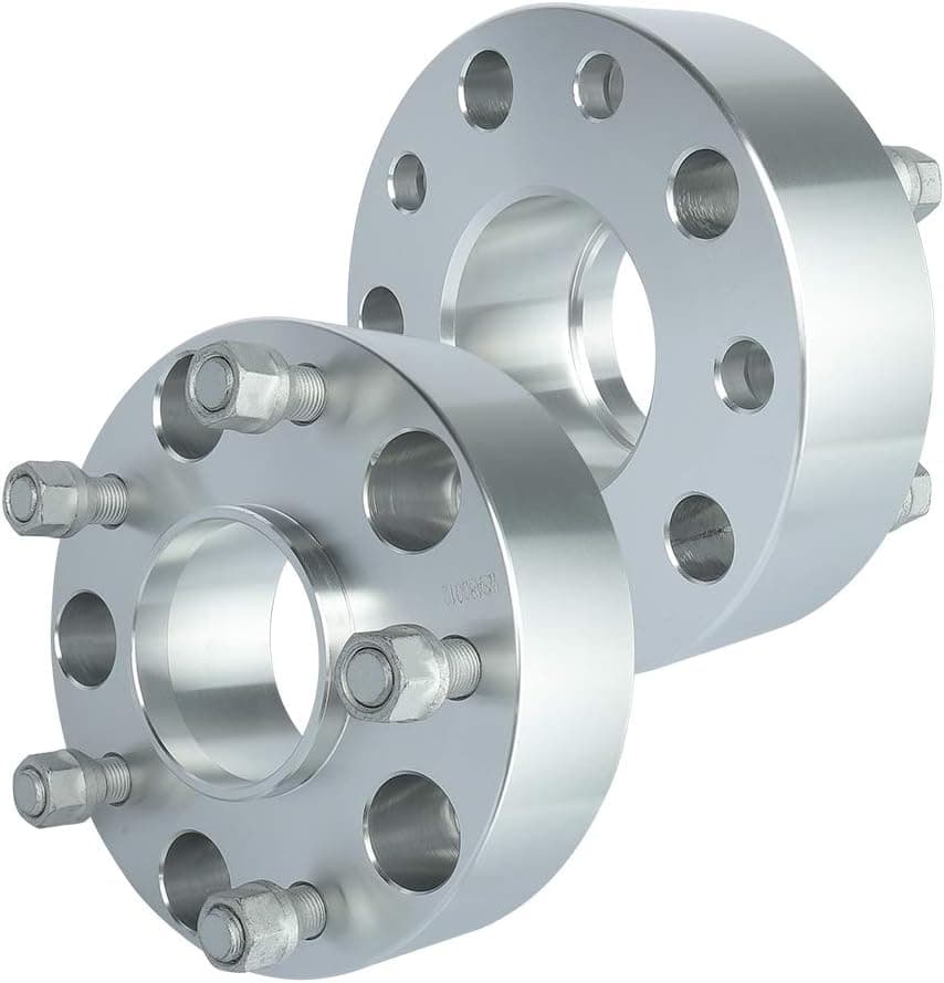 IRONTEK 2in Hubcentric Wheel Spacers 5x139.7mm for Dodge Ram 1500 (2012-2018) - Silver, 2 PCS