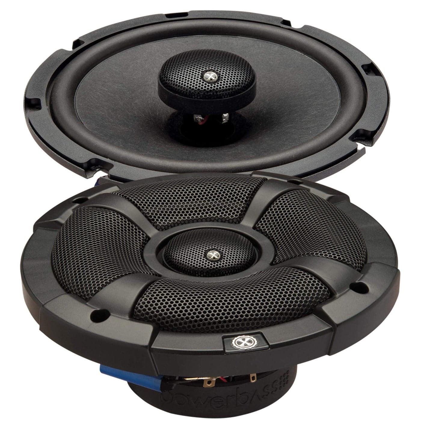 PowerBass 2XL653T 65 Shallow Mount Coaxial Speakers Pair