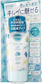 KOSE Suncut Sunscreen Tone Up UV Essence Mint Green Color Control Waterproof 80g Crystal Floral Fragrance