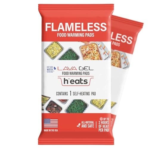 Flameless Food Warming Pads (Pack of 2) - Food Warmers for Parties Buffet Disposable - Party Buffet Servers and Warmers for Half Size Pans - Heating Pads for Chafing Dish- Must-Have Catering Supplies