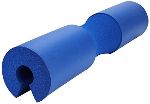 IRIS Fitness Barbell Squat Pad- Exercise Barbell Pad for Hip Thrusts, Squats and Lunges- Most Comfortable Squat Sponge (Blue)