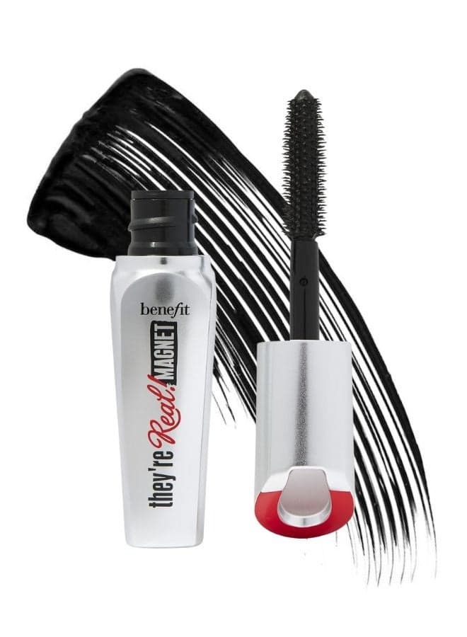 Benefit Cosmetics They’re Real! Magnet Extreme Lengthening Mascara – Black, 4.53 g | Magnetic Lash Extension & Lift